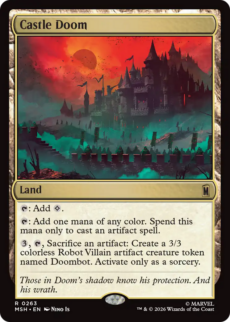 Castle Doom [Marvel Super Heroes] Foil