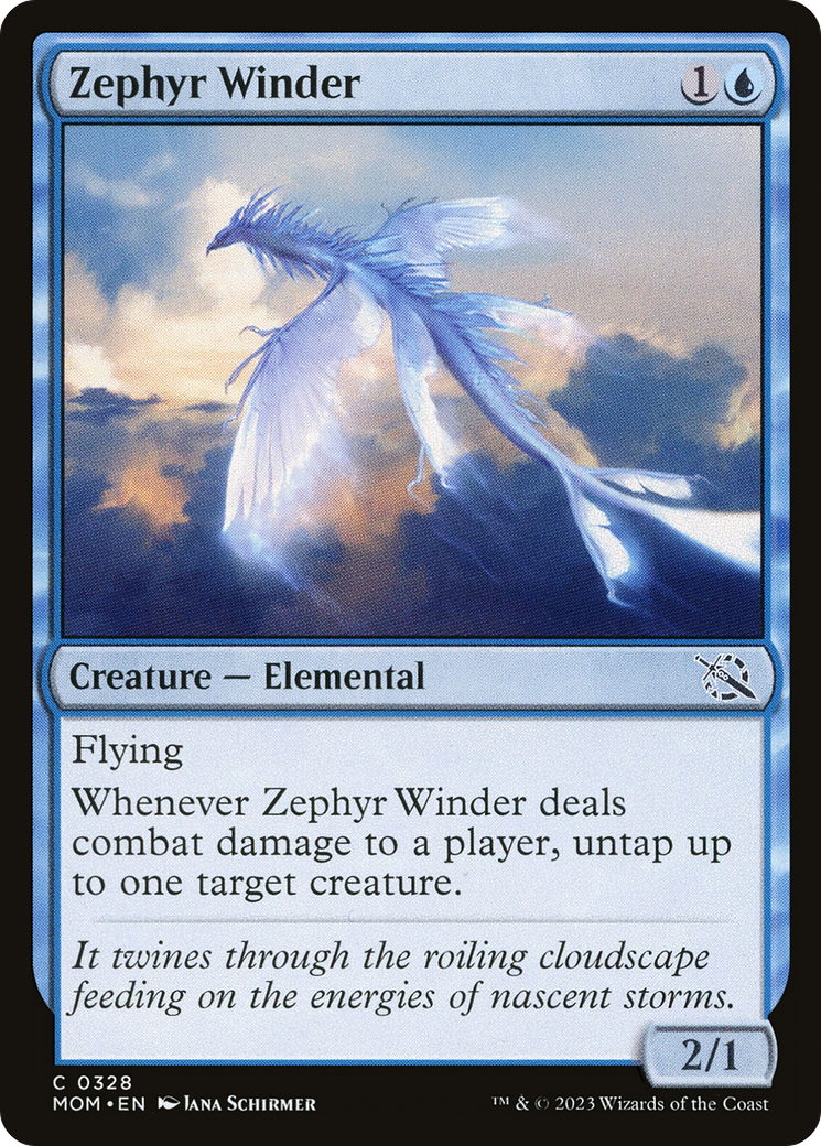 Zephyr Winder [March of the Machine] Foil