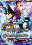 Son Goku & Vegeta // SS4 Son Goku & SS4 Vegeta, In It Together (BT18-001) [Dawn of the Z-Legends] Parallel Foil