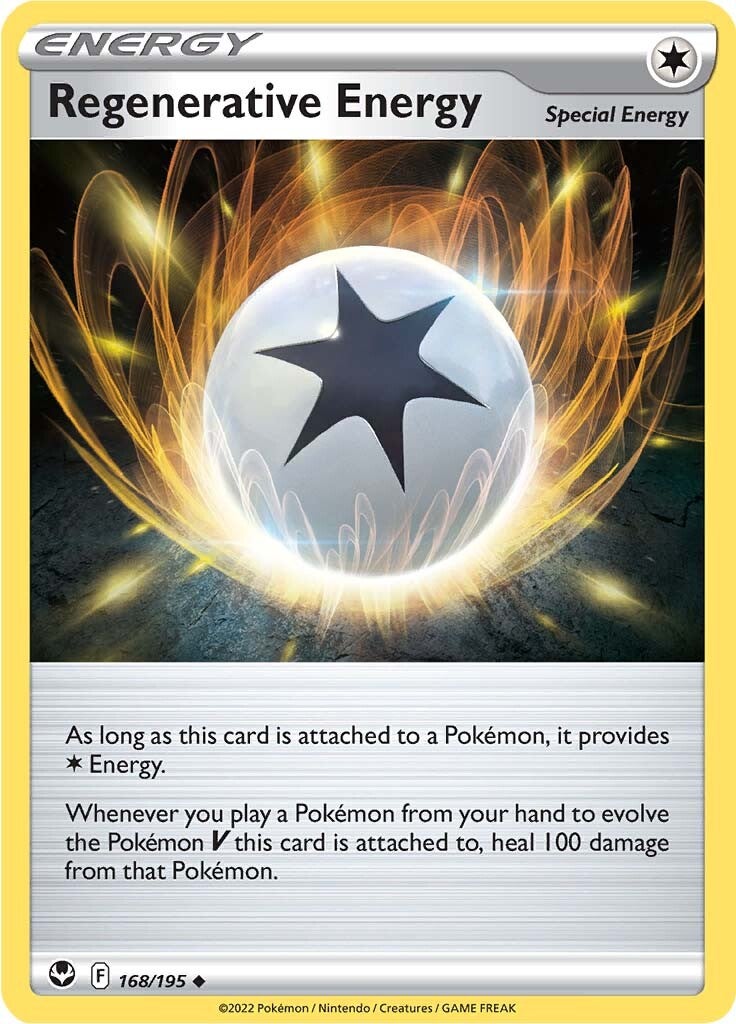 Regenerative Energy (168/195) [Sword & Shield: Silver Tempest] Reverse Holofoil