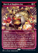 March of Reckless Joy (Showcase Soft Glow) [Kamigawa: Neon Dynasty] Foil