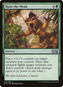 Hunt the Weak [Magic 2015] Foil