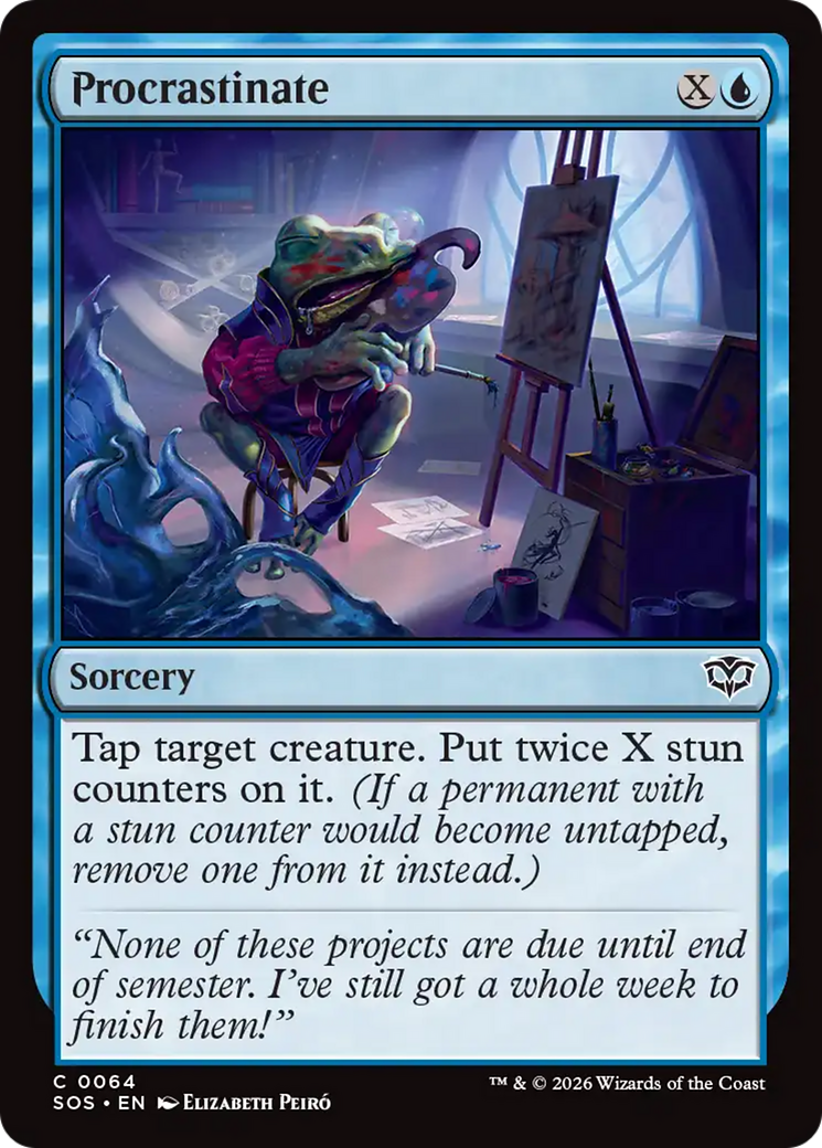 Procrastinate [Secrets of Strixhaven] Foil