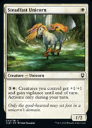 Steadfast Unicorn [Commander Legends: Battle for Baldur's Gate] Foil