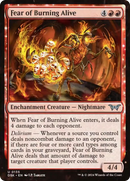 Fear of Burning Alive [Duskmourn: House of Horror] Foil