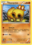 Hippopotas (65/99) [Black & White: Next Destinies] Reverse Holofoil