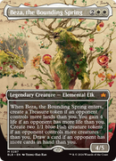 Beza, the Bounding Spring (Borderless) [Bloomburrow] Foil