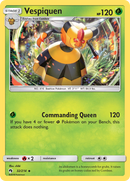 Vespiquen (32/214) [Sun & Moon: Lost Thunder] Reverse Holofoil