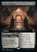 Altar of Bhaal // Bone Offering (Extended Art) [Commander Legends: Battle for Baldur's Gate] Foil