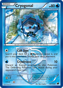 Cryogonal (30/116) [Black & White: Plasma Freeze] Reverse Holofoil