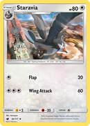 Staravia (82/111) [Sun & Moon: Crimson Invasion] Reverse Holofoil