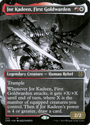 Jor Kadeen, First Goldwarden (Borderless Manga) [Phyrexia: All Will Be One] Foil