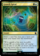 Growth Spiral [Doctor Who] Foil
