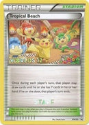 Tropical Beach (BW50) (Staff) [Black & White: Black Star Promos] Holofoil