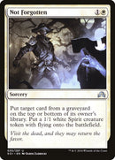 Not Forgotten [Shadows over Innistrad] Foil