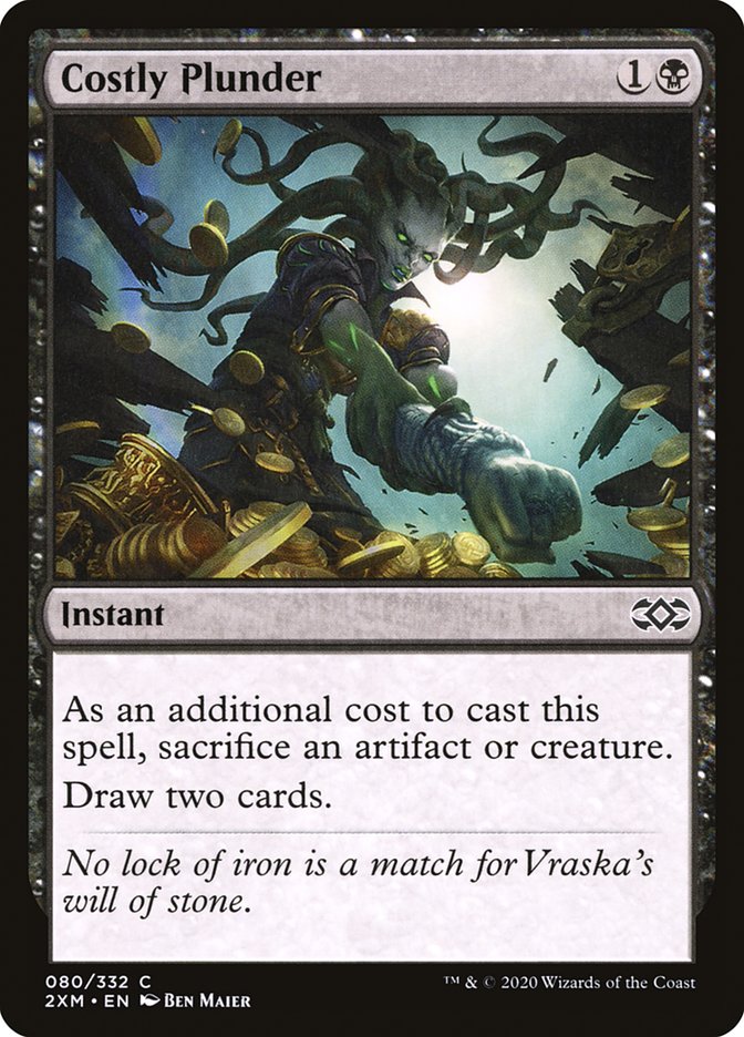 Costly Plunder [Double Masters] Foil