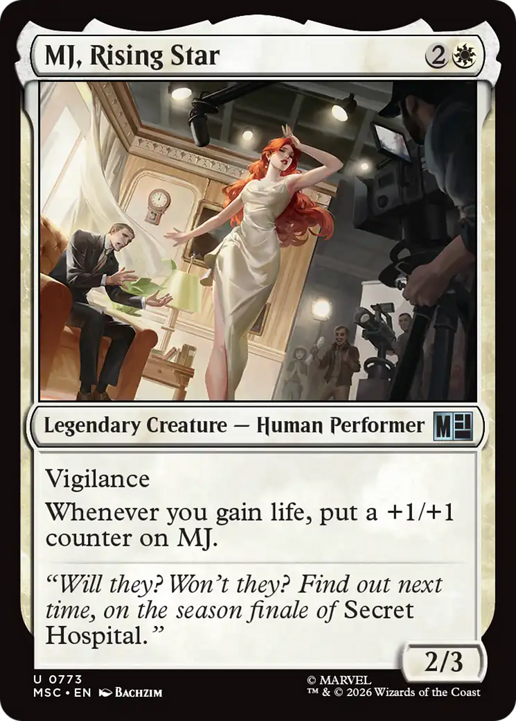 MJ, Rising Star [Marvel Super Heroes Commander] Foil