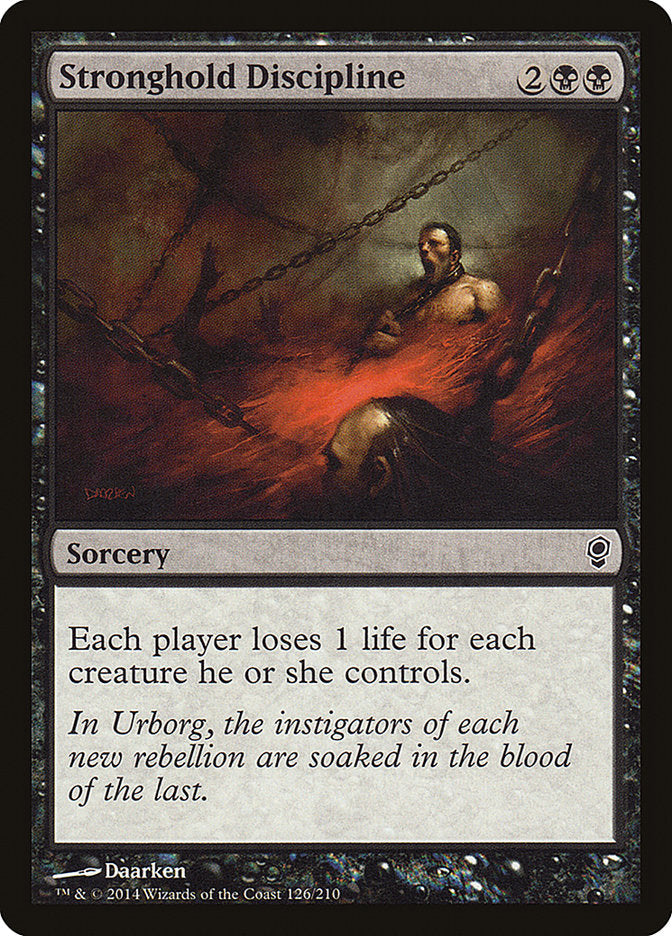 Stronghold Discipline [Conspiracy] Foil