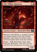 Alex Wilder, Runaway [Marvel Super Heroes Commander] Foil