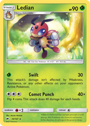 Ledian (10/147) [Sun & Moon: Burning Shadows] Reverse Holofoil