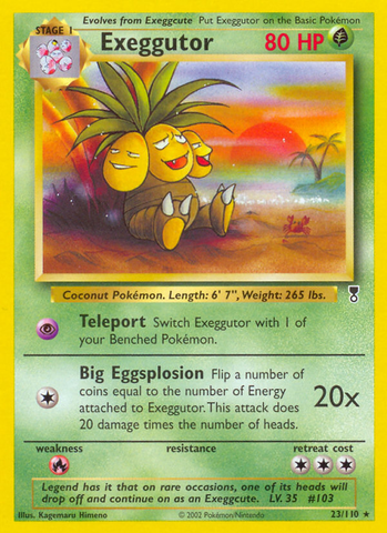 Exeggutor (23/110) [Legendary Collection] Reverse Holofoil