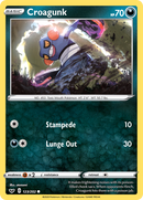 Croagunk (123/202) [Sword & Shield: Base Set] Reverse Holofoil
