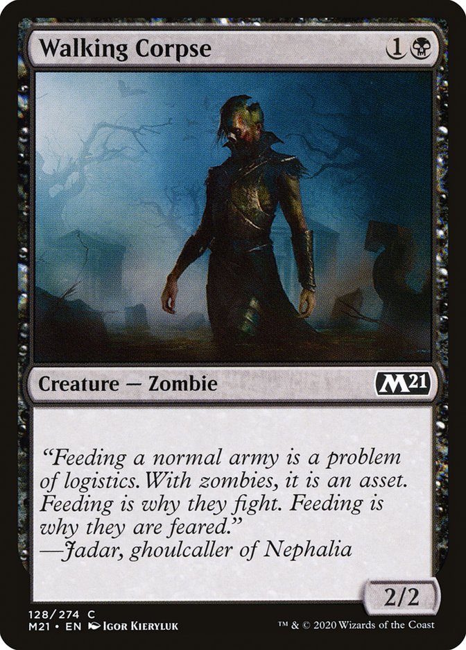 Walking Corpse [Core Set 2021] Foil