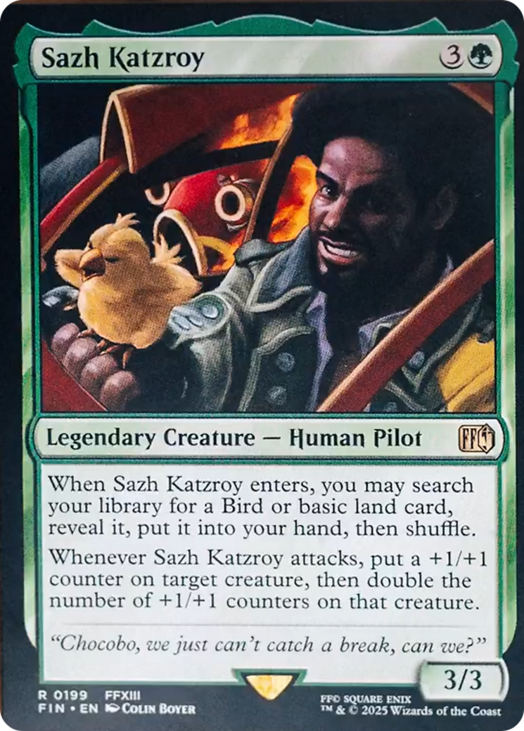 Sazh Katzroy [FINAL FANTASY] Foil