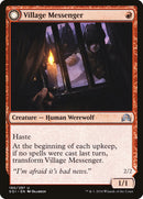 Village Messenger // Moonrise Intruder [Shadows over Innistrad] Foil