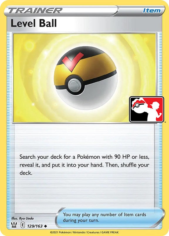 Level Ball (129/163) [Prize Pack Series One] Holofoil