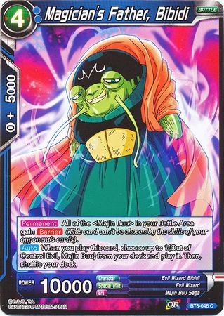 Magician's Father, Bibidi (BT3-046) [Cross Worlds] Parallel Foil