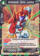Katopesla, Sonic Justice (DB2-148) [Divine Multiverse] Parallel Foil