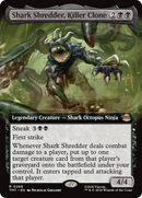Shark Shredder, Killer Clone (Extended Art) [Teenage Mutant Ninja Turtles] Foil