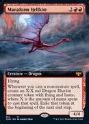 Manaform Hellkite (Extended Art) [Innistrad: Crimson Vow] Foil
