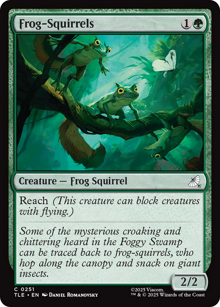 Frog-Squirrels [Avatar: The Last Airbender: Eternal-Legal] Foil