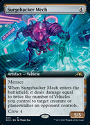 Surgehacker Mech (Extended Art) [Kamigawa: Neon Dynasty] Foil