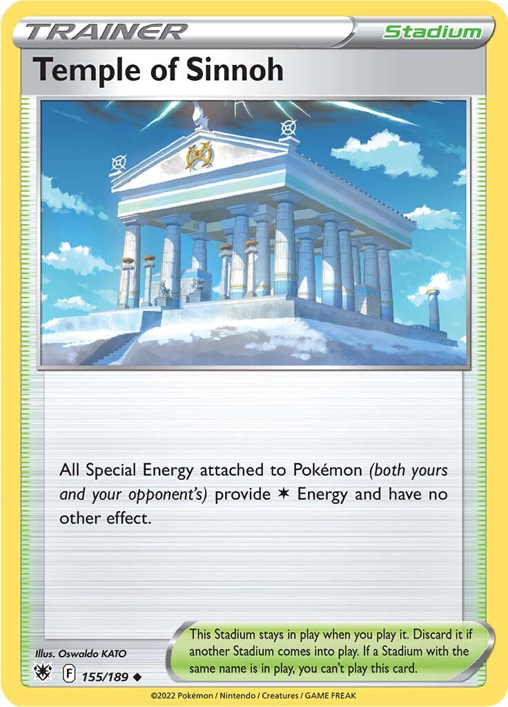 Temple of Sinnoh (155/189) [Sword & Shield: Astral Radiance] Reverse Holofoil