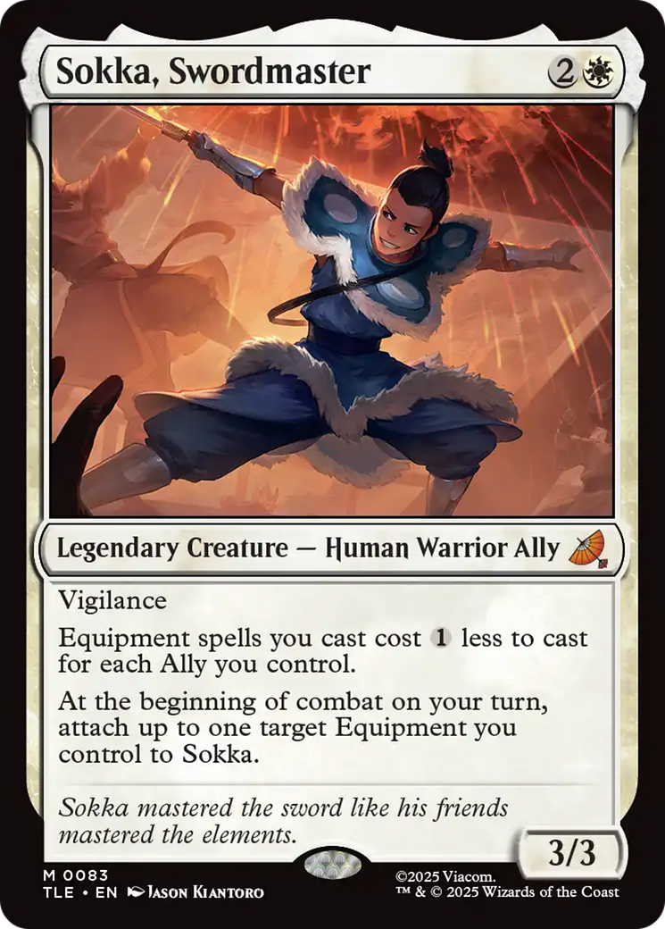 Sokka, Swordmaster [Avatar: The Last Airbender: Eternal-Legal] Foil