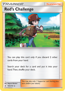 Red's Challenge (184/214) [Sun & Moon: Unbroken Bonds] Reverse Holofoil