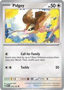 Pidgey (016/165) [Scarlet & Violet 151] Reverse Holofoil
