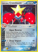 Team Aqua's Crawdaunt (2/95) [EX: Team Magma vs Team Aqua] Reverse Holofoil