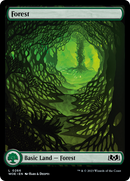 Forest (266) (Full-Art) [Wilds of Eldraine] Foil
