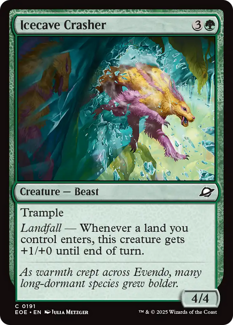 Icecave Crasher [Edge of Eternities] Foil
