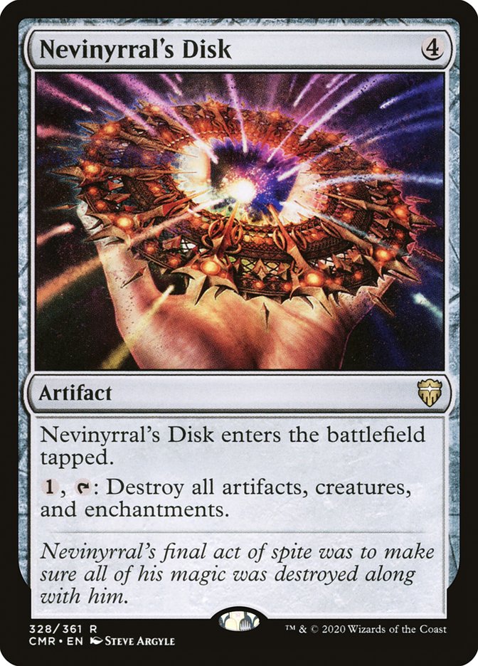 Nevinyrral's Disk [Commander Legends] Foil