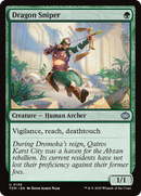 Dragon Sniper [Tarkir: Dragonstorm] Foil