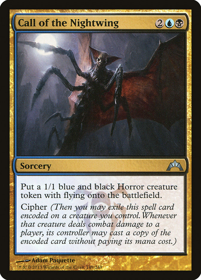 Call of the Nightwing [Gatecrash] Foil