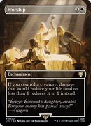 Worship (Borderless) [The Lord of the Rings: Tales of Middle-Earth Commander] Foil