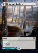 Hengegate Pathway // Mistgate Pathway (Borderless Alternate Art) [Kaldheim] Foil