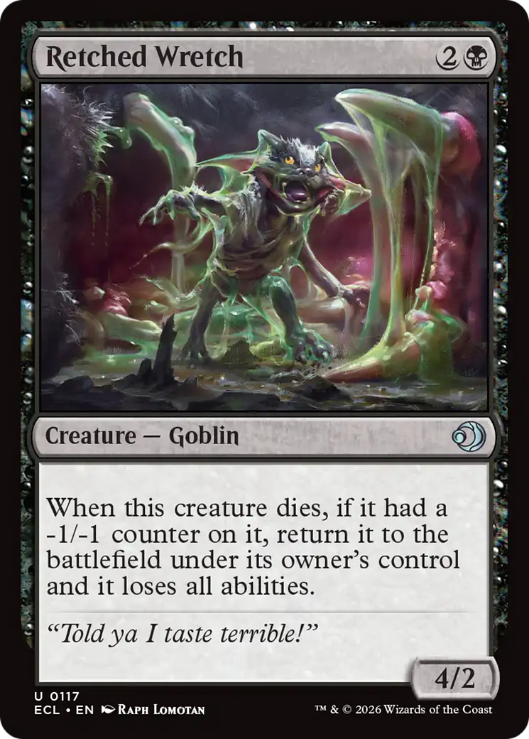 Retched Wretch [Lorwyn Eclipsed] Foil