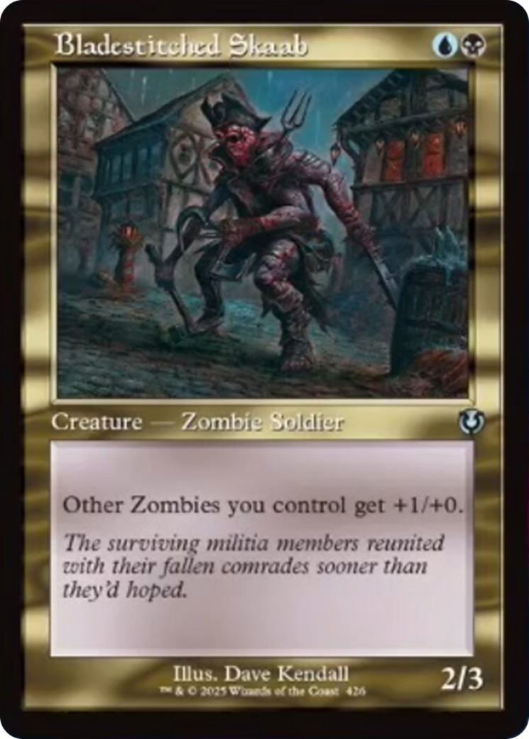Bladestitched Skaab (Retro Frame) [Innistrad Remastered] Foil
